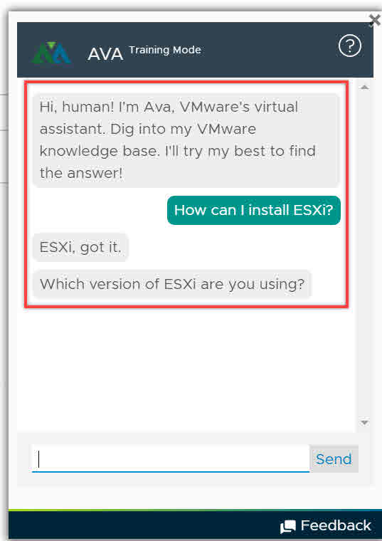 VMware’s Automated Virtual Assistant