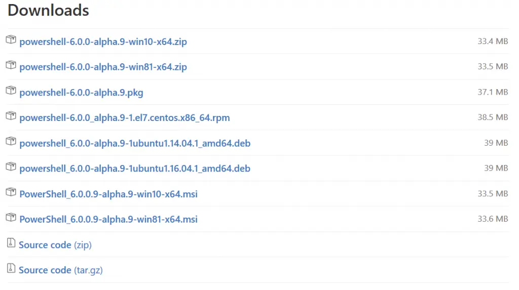OpenSource PowerShell Packages