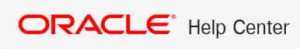Oracle Help Center