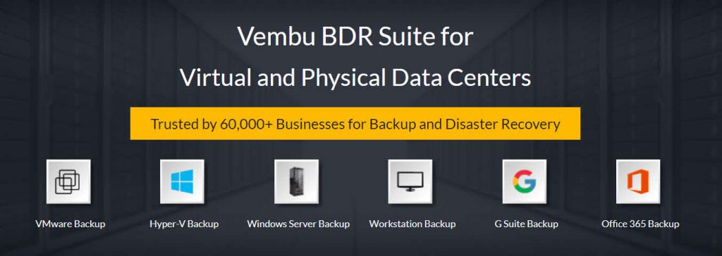 Vembu BDR Suite 3.8