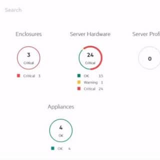 HPE OneView Global Dashboard