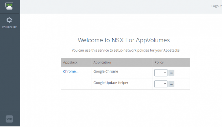 NSX for App Volumes